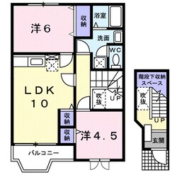 メゾンド・エスポワール伍番館の物件間取画像